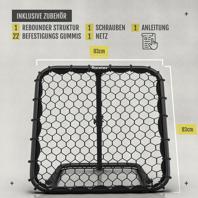 RACETEX Rebounder Classic 84 x 84 cm 2/5