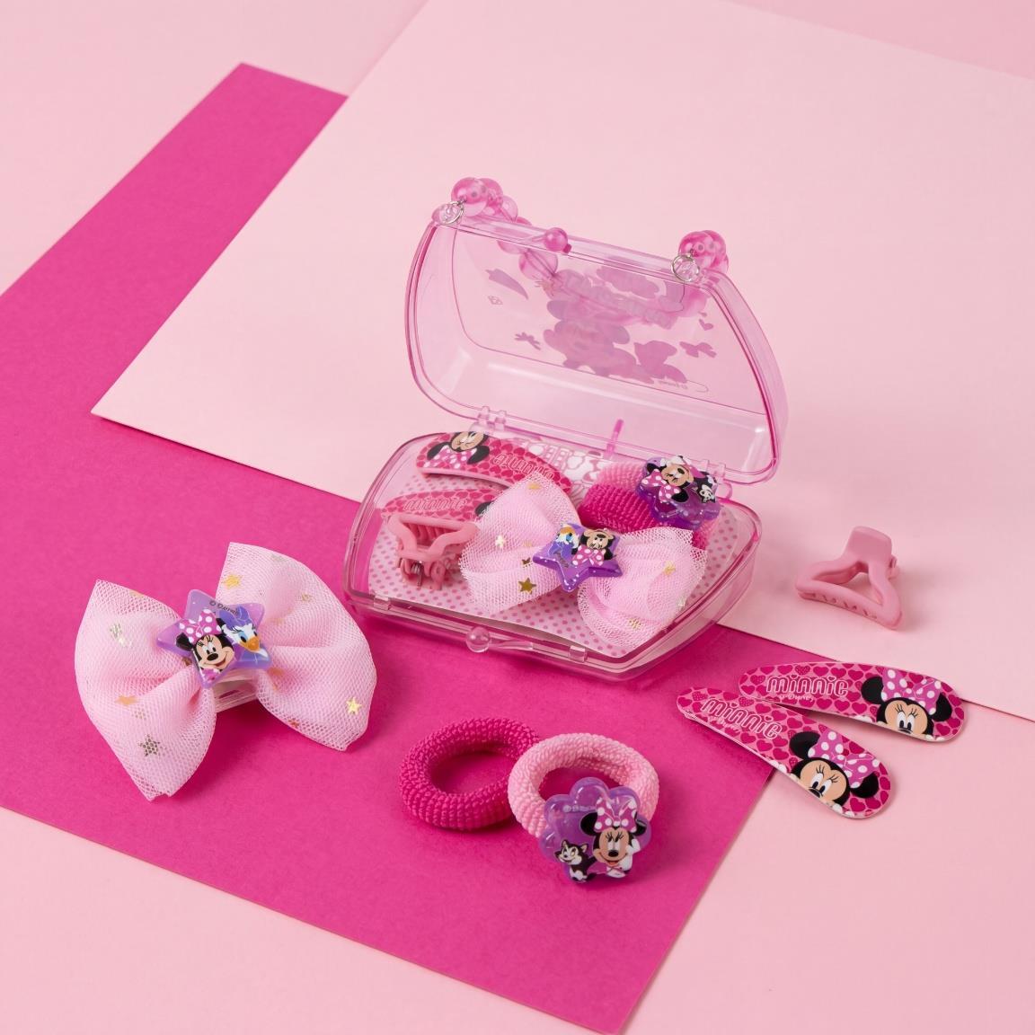 Mochila infantil 3D Princesa com Rodinhas, 2 Rodas e Alça Telescópica, Rosa 6/7