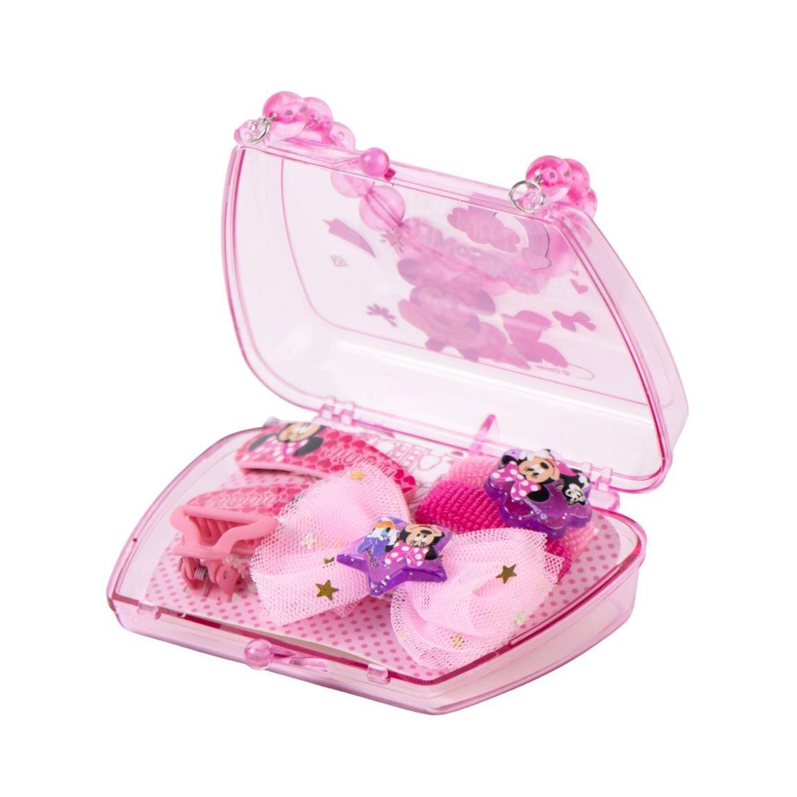 Mochila infantil 3D Princesa com Rodinhas, 2 Rodas e Alça Telescópica, Rosa 4/7