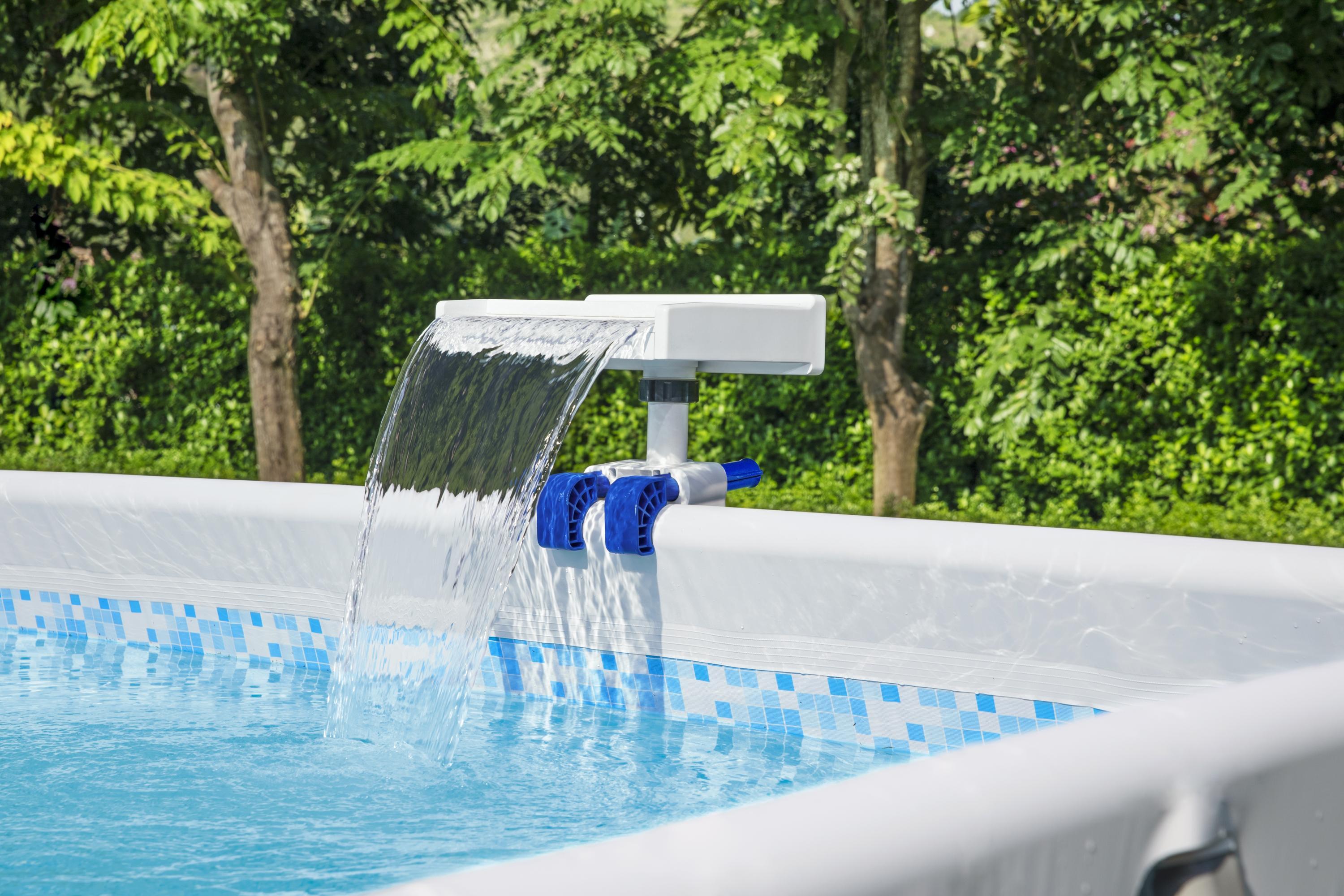 Cascada para Piscinas Tubulares Bestway con Luz LED 34x24x32 cm 2/10