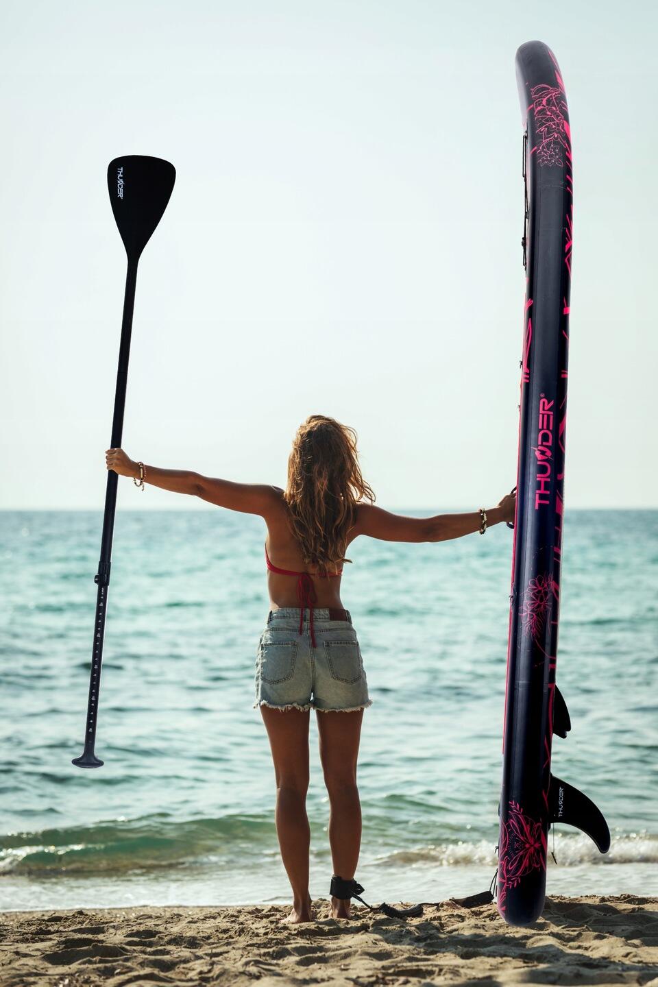 Pagaia per tavola SUP 3 pezzi in alluminio THUNDER 160-225 cm 7/7