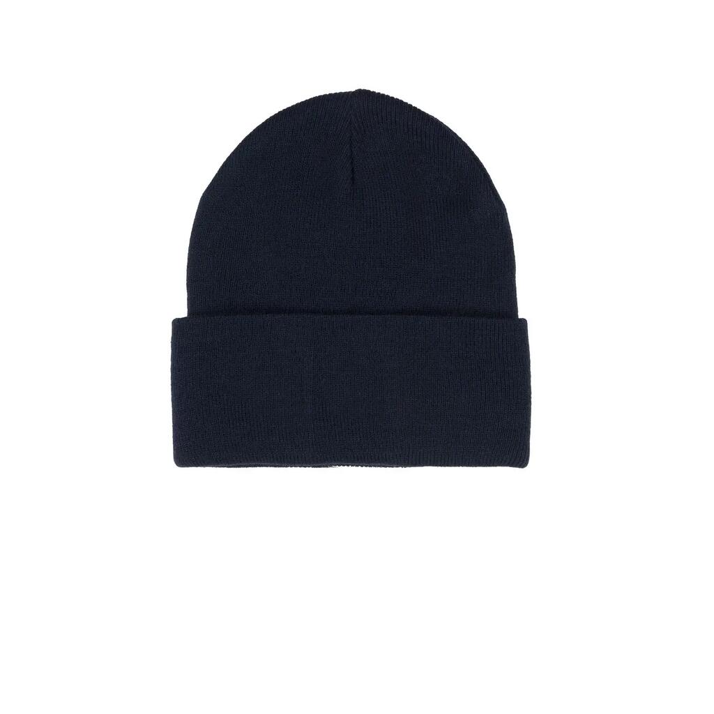 Winter hat with college-style logo and "Varsity" cuff