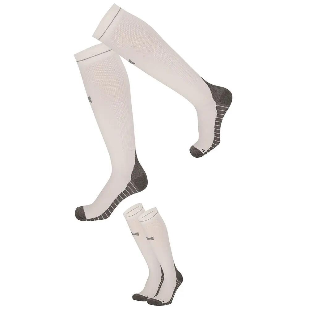 Xtreme – Kompressions-Sportsocken – Unisex – Multi weiß – 42/45 – 2 Paar – 7/7