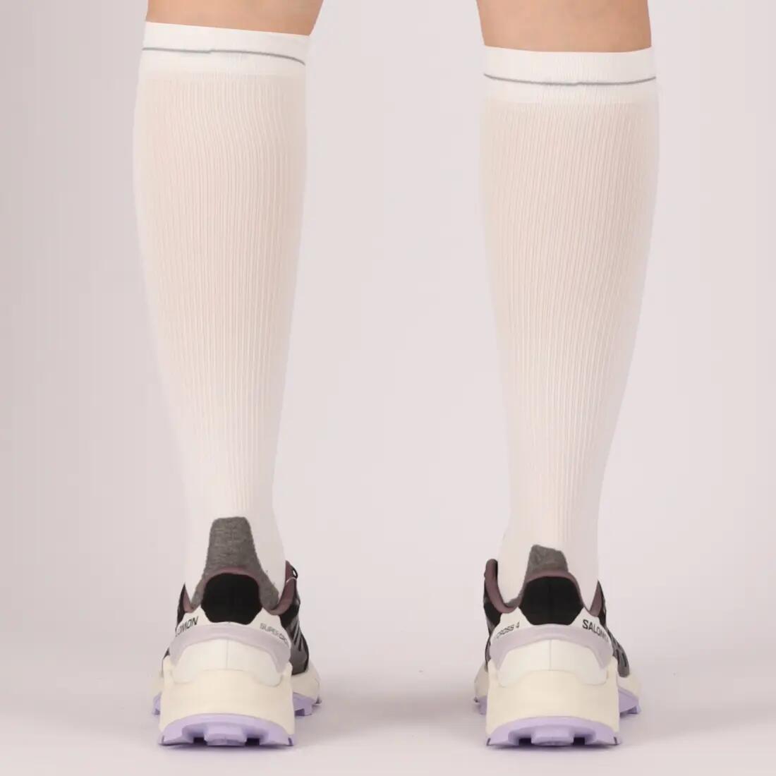 Xtreme – Kompressions-Sportsocken – Unisex – Multi weiß – 42/45 – 2 Paar – 5/7