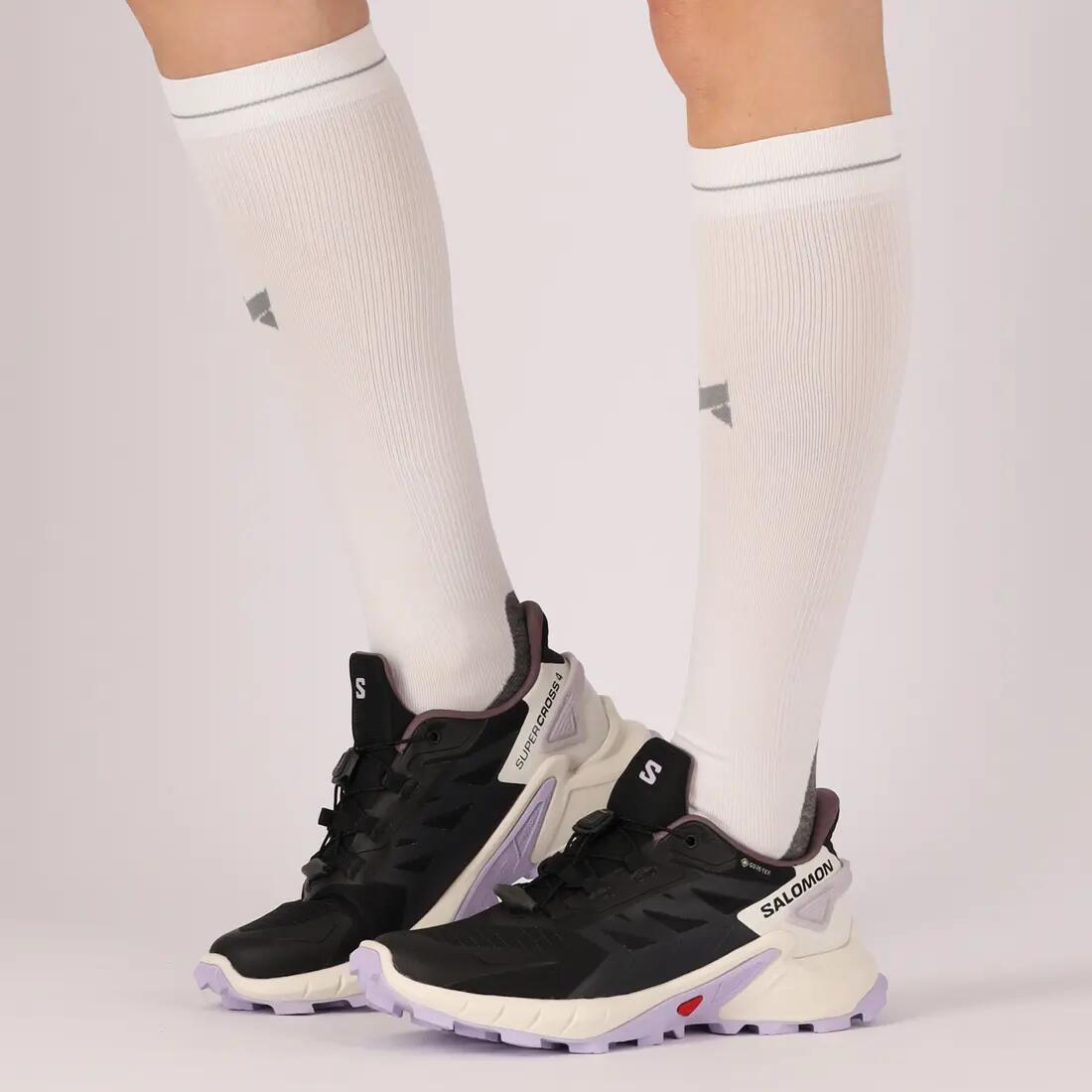 Compressie sportsokken Unisex Multi Wit Hardloopsokken 3/7