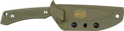 Couteau de chasse Kydex manche G10 acier D2 8 cm - Vert