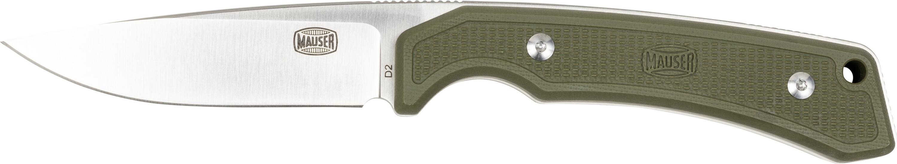 Jagdmesser Kydex G10-Griff 8 cm D2-Stahl - Grün 3/3