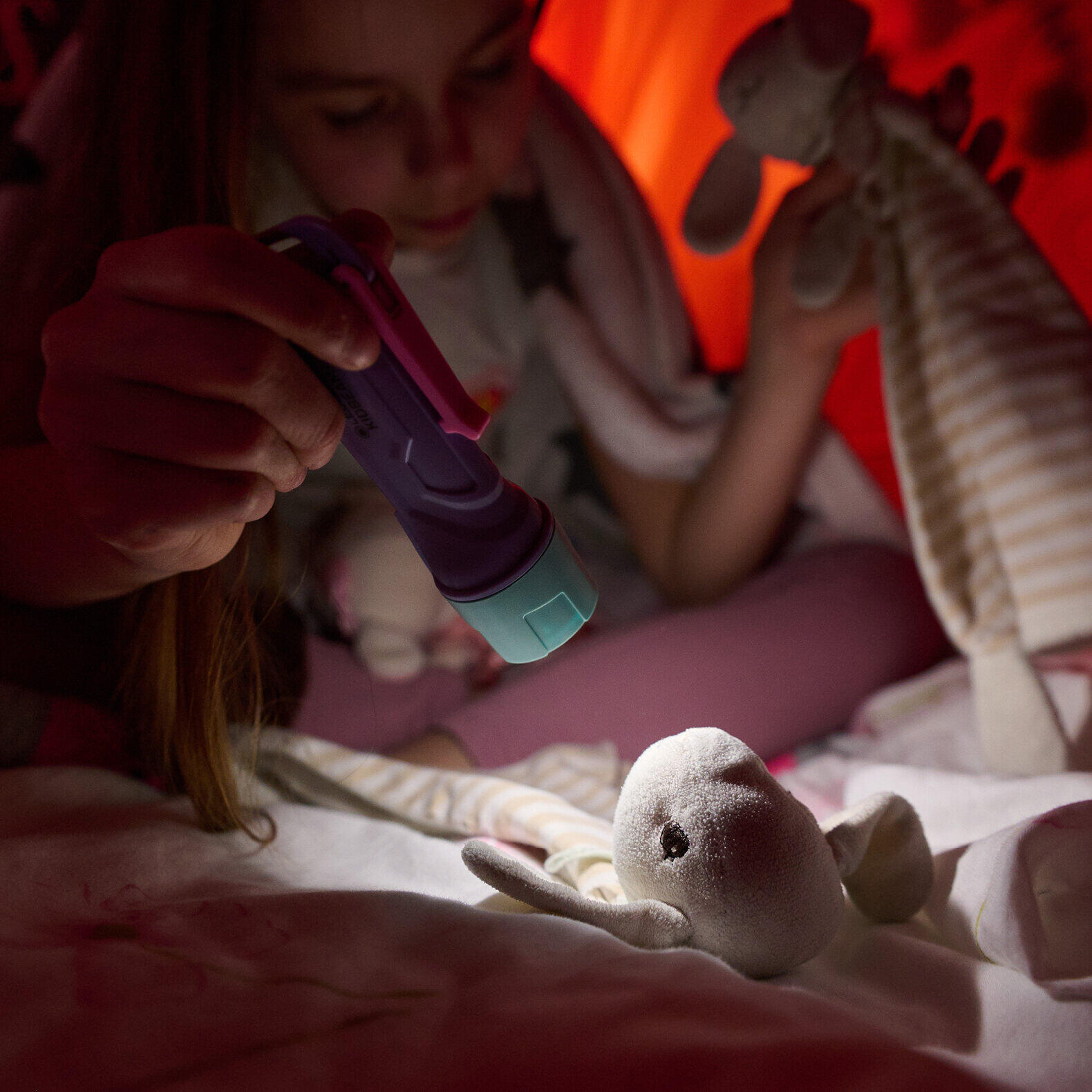 Lampe torche pour enfants  – Camping, activités ourdoor – KIDBEAM4 Violet 6/7