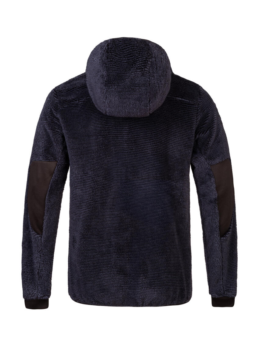 Rafiki warme en lichte hoodie voor heren, met doorlopende rits en fleecevoering 2/7