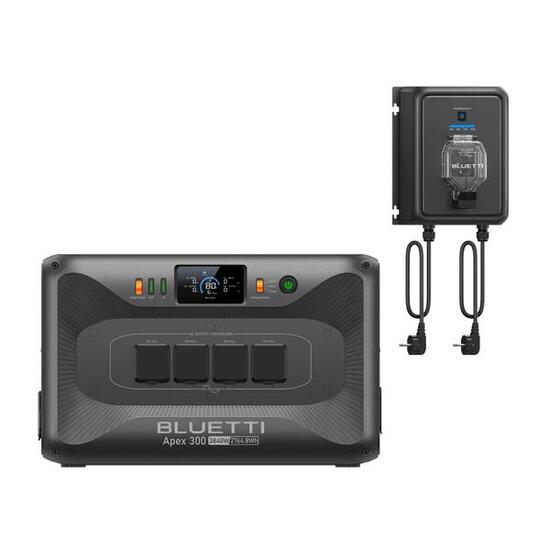 APEX300+Balco Transfer Hub BLUETTI für Ihr Zuhause 2764Wh Kapazität