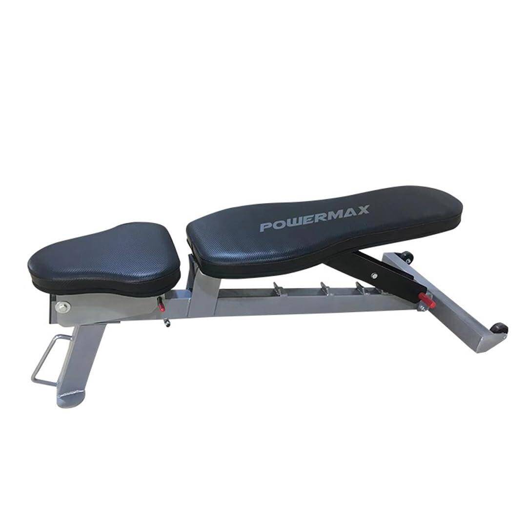 Powermax Fitness PUB-036C Series Adjustable Benche Flat & Incline, Weight Training Bench, 5 Step Adjustable, Max Weight 350 KG -  1