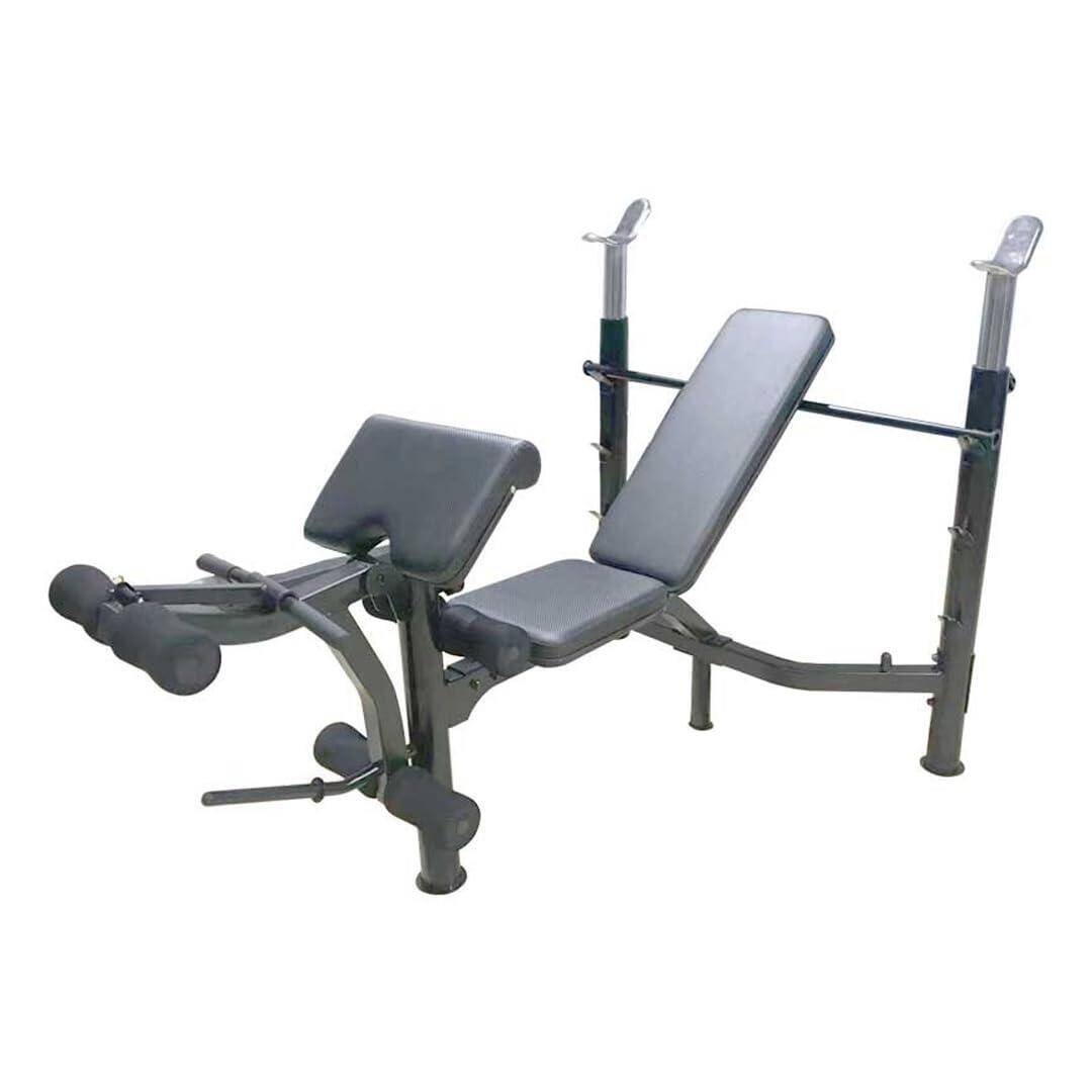 PowerMax Fitness PUB-036O Series Multi-Function Heavy Duty Adjustable Bench, Full Body Workout  Home Gym, Max Weight 350 kg -  1