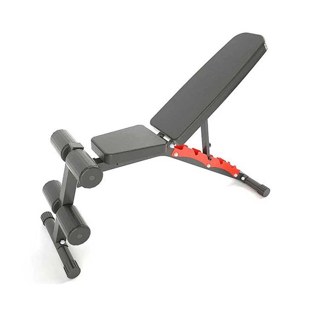 PowerMax PUB-036D Adjustable Bench 5 Levels for Weight Strength Training Full Body Home Gym Workout Durable Max Weight 350 kg -  1