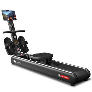 PowerMax Fitness RH-330PRO Premium Rowing Machine for Home Use, 16-Level Magnetic Resistance, Foldable Rower with LCD Display