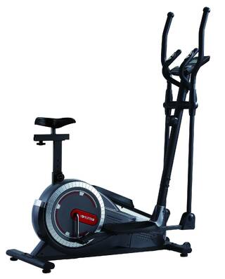 PowerMax Fitness EH-350S Elliptical Cross Trainer for Home Gym, 120KG Max User, 6KG Flywheel, 8-Level Magnetic Resistance