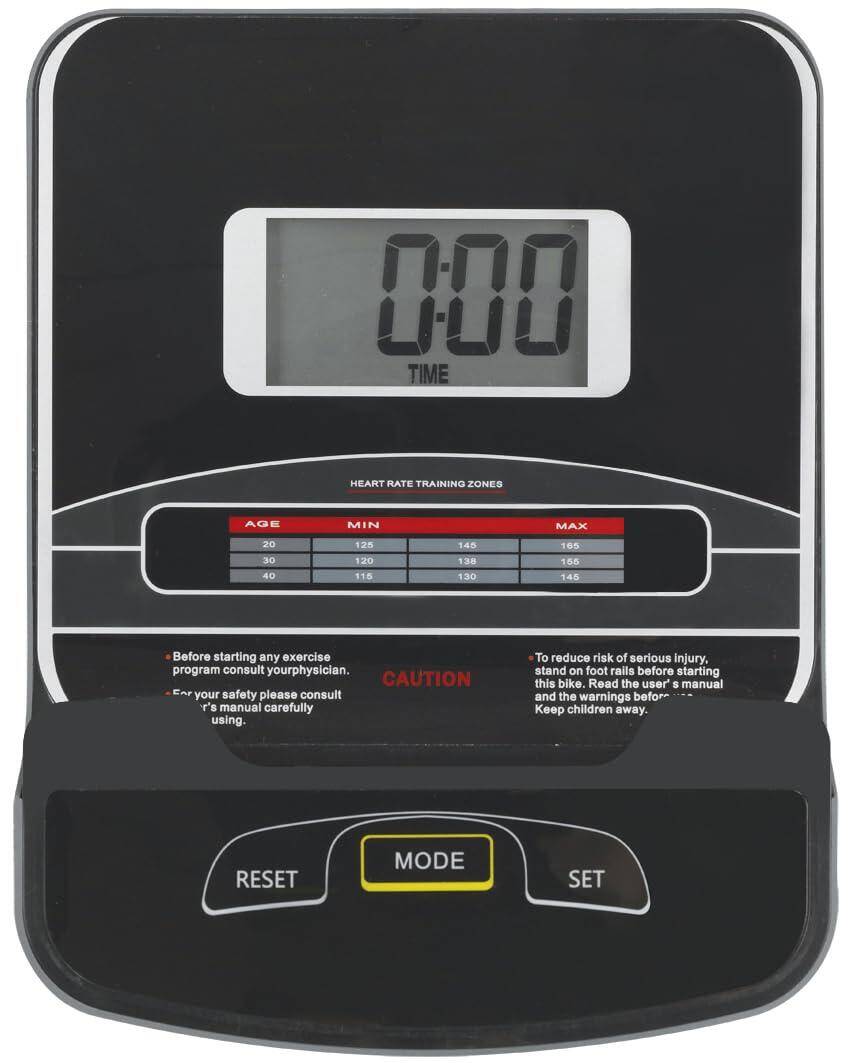 PowerMax Fitness EH-350S Elliptical Cross Trainer for Home Gym, 120KG Max User, 6KG Flywheel, 8-Level Magnetic Resistance -  2