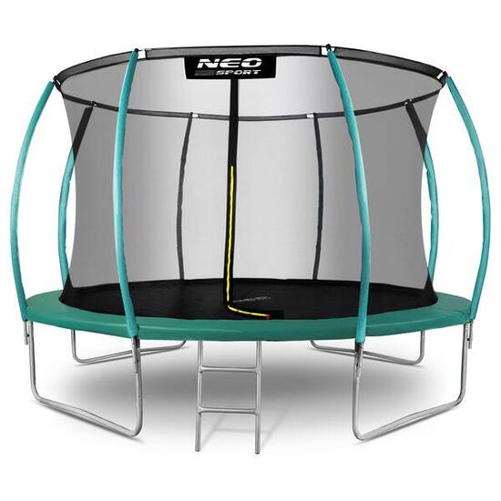 Trampolina ogrodowa Neo-Sport NS-14C181 Circle 14ft/435 z siatką wewnętrzną