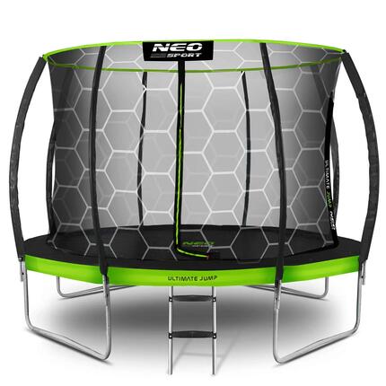 Trampolina ogrodowa z siatką wewnętrzną Neo-Sport 435cm 14ft