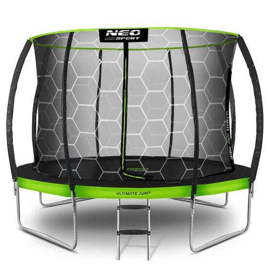 Trampolina ogrodowa z siatką wewnętrzną Neo-Sport 435cm 14ft