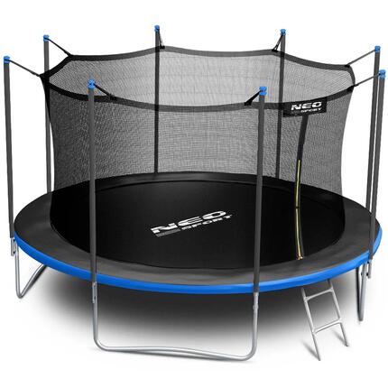 Trampolina ogrodowa z siatką wewnętrzną Neo-Sport 435 cm 14ft