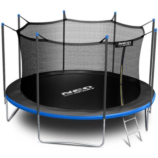 Trampolina ogrodowa z siatką wewnętrzną Neo-Sport 435 cm 14ft