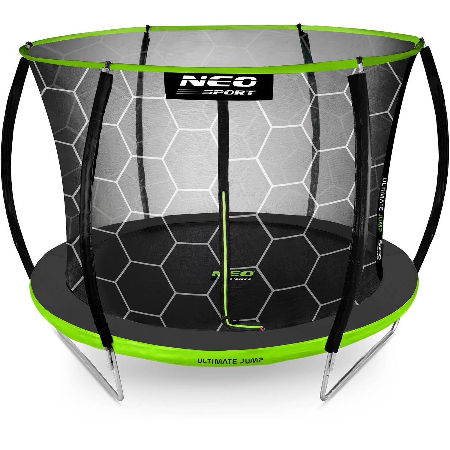Trampolina ogrodowa z siatką wewnętrzną Neo-Sport 435cm 14ft 2/7