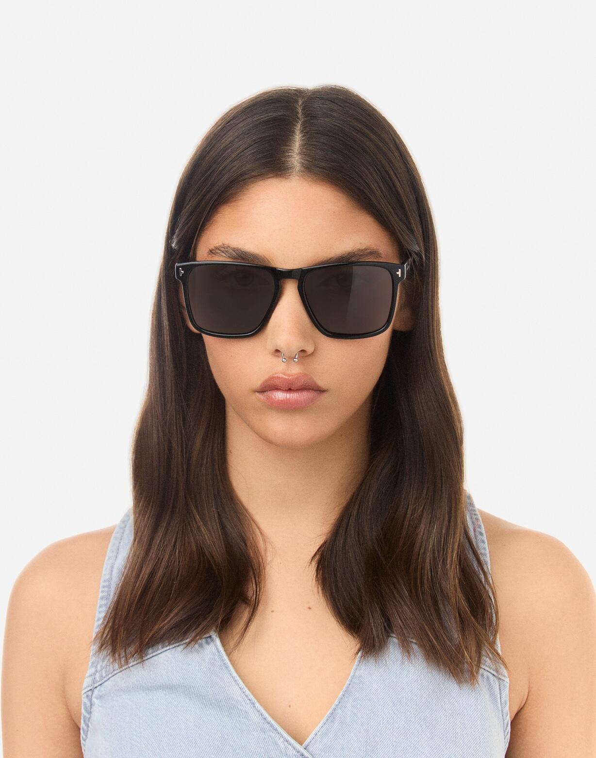 HAWKERS - Gafas de Sol para Hombre y Mujer POLARIZED BLACK DARK - DUST 7/8