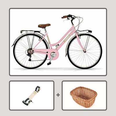 Bicicletta da città Urbana Airbici ALLURE LADY 28" 6 Velocità