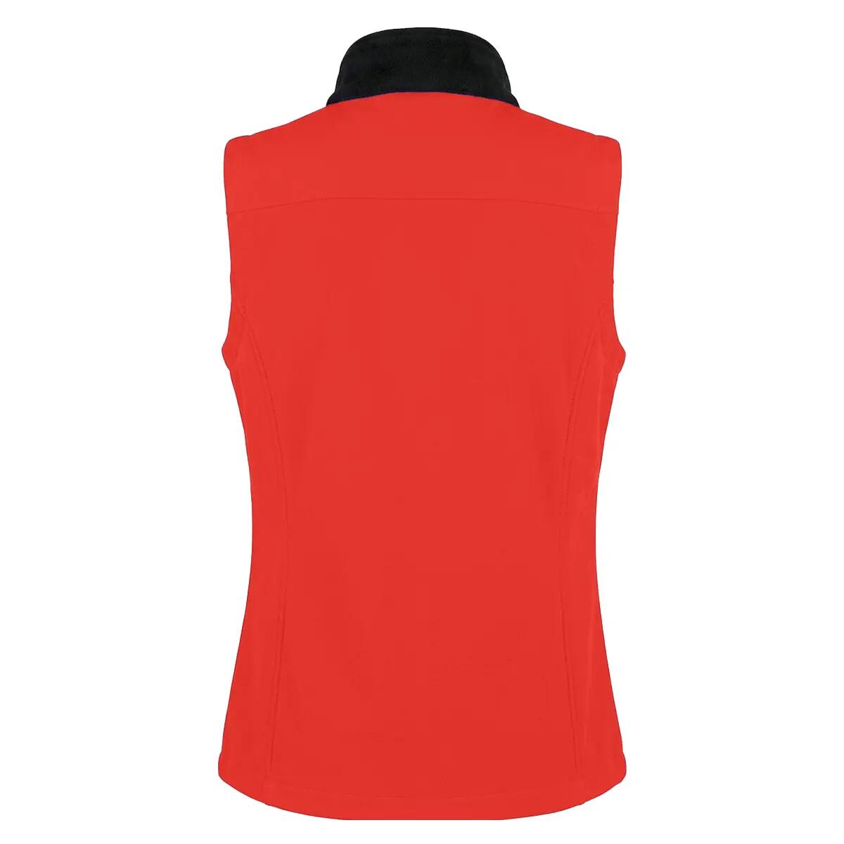 Weste für Damen Rot/Schwarz 2/3