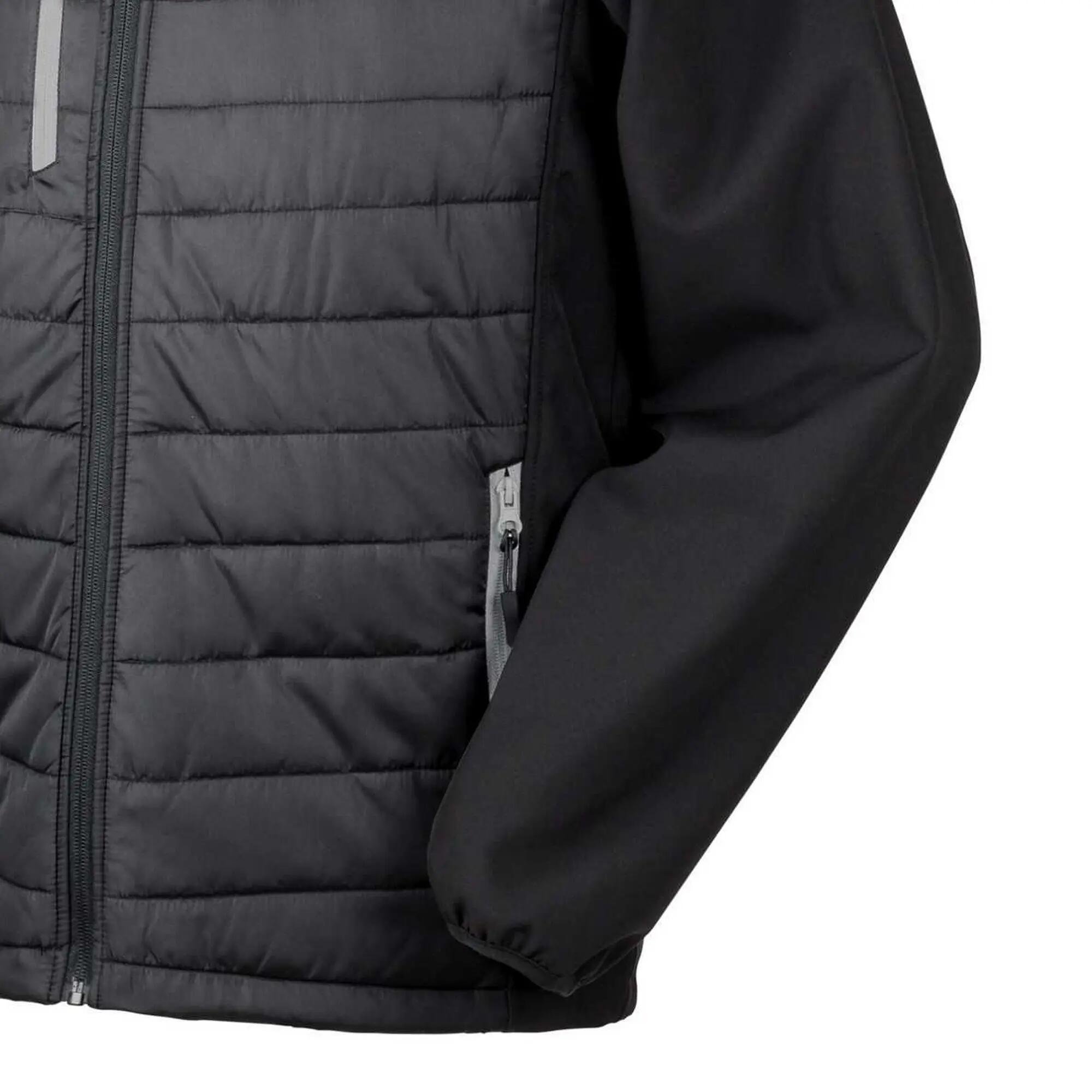 Unisex Adult Compass Softshell Gilet (Black/Grey) 2/3