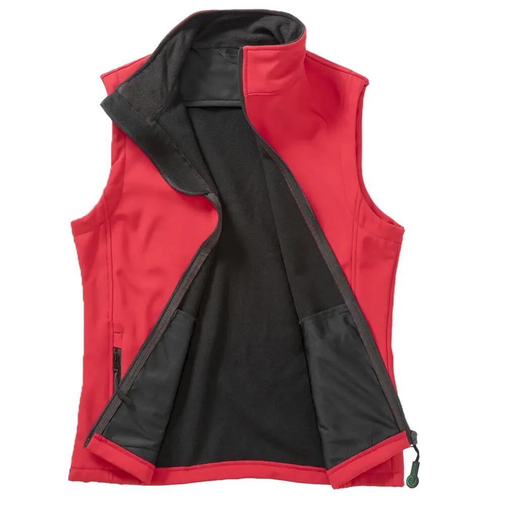 Gilet Imbottito Uomo Result Printable Rosso Nero 4/5