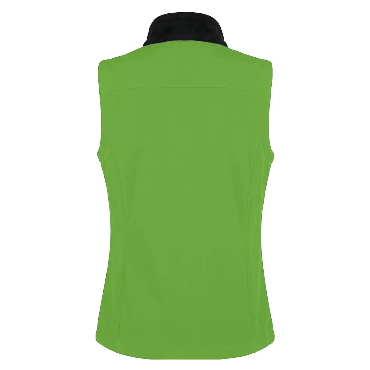 Weste für Damen Leuchtend Grün/Schwarz 2/3