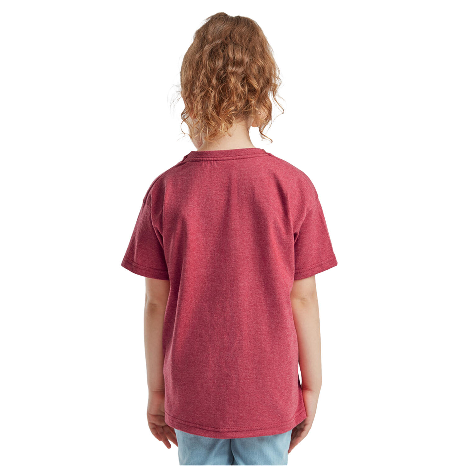 TShirt, kurzärmlig (2 StückPackung) Kinder Vintage Rot meliert 4/4