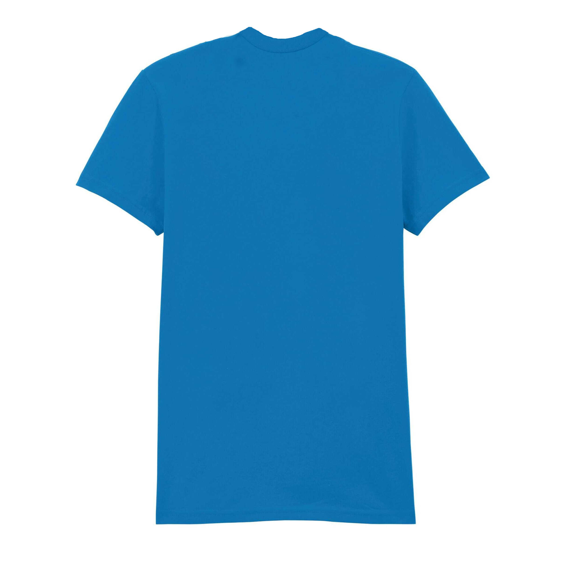Womens/Ladies Softstyle Plain Midweight TShirt (Sapphire) 2/2