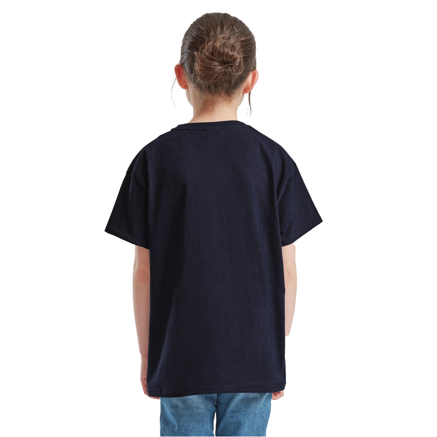 TShirt, kurzärmlig (2 StückPackung) Kinder Dunkles Marineblau 4/4
