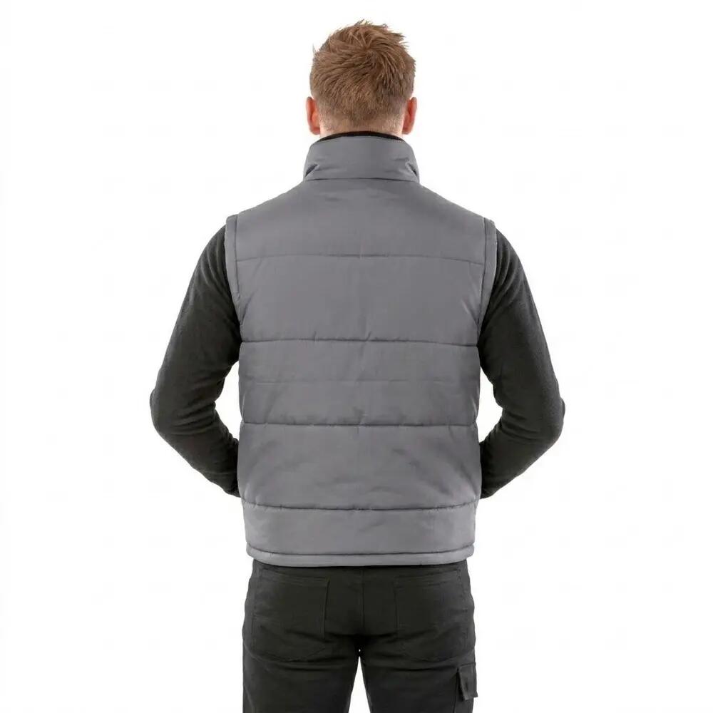 Mens Core Bodywarmer Water Repellent Windproof Jacket (Grey) 2/3