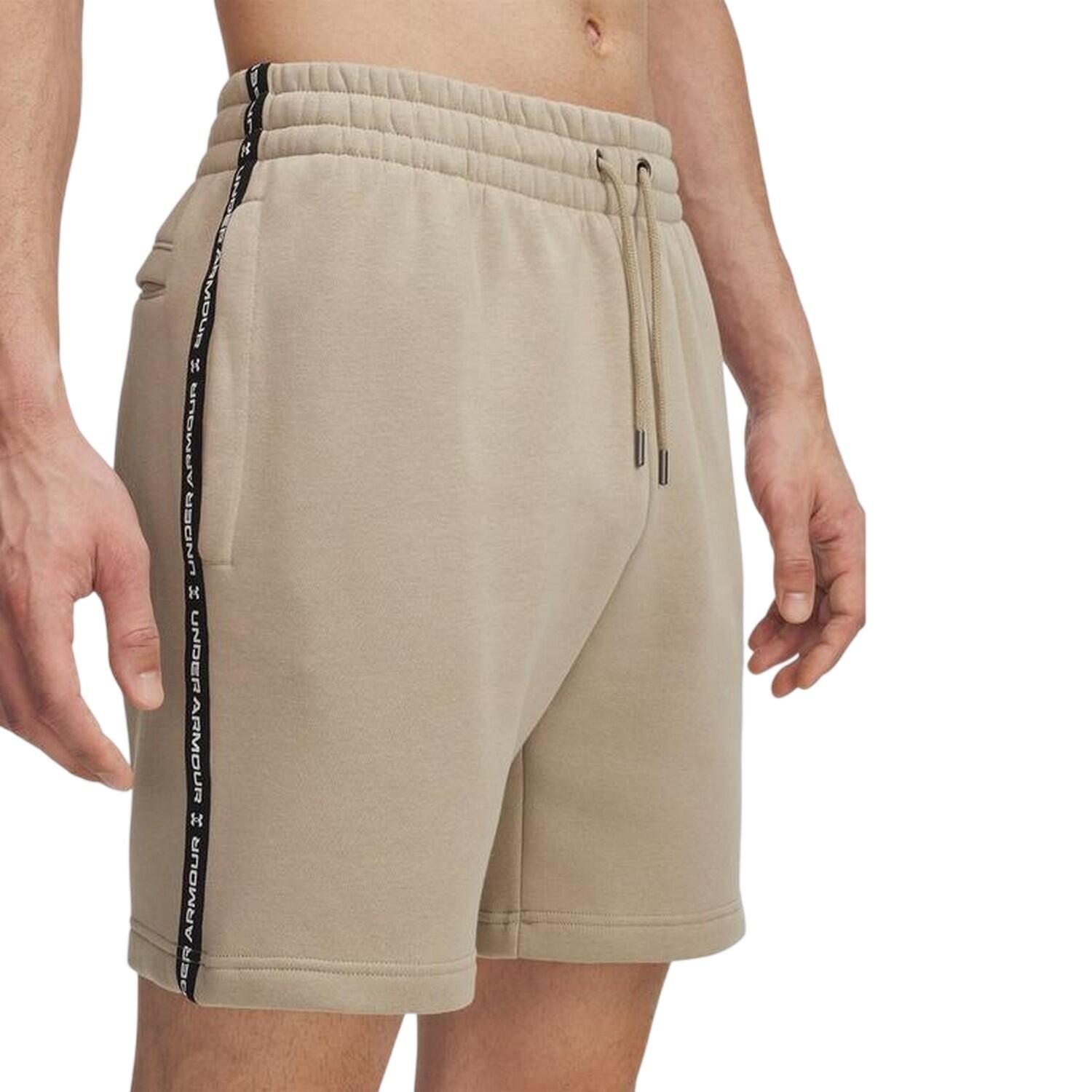 Spodenki Męskie Sportowe Under Armour Na Co Dzień Fleece Short Taping 3/4