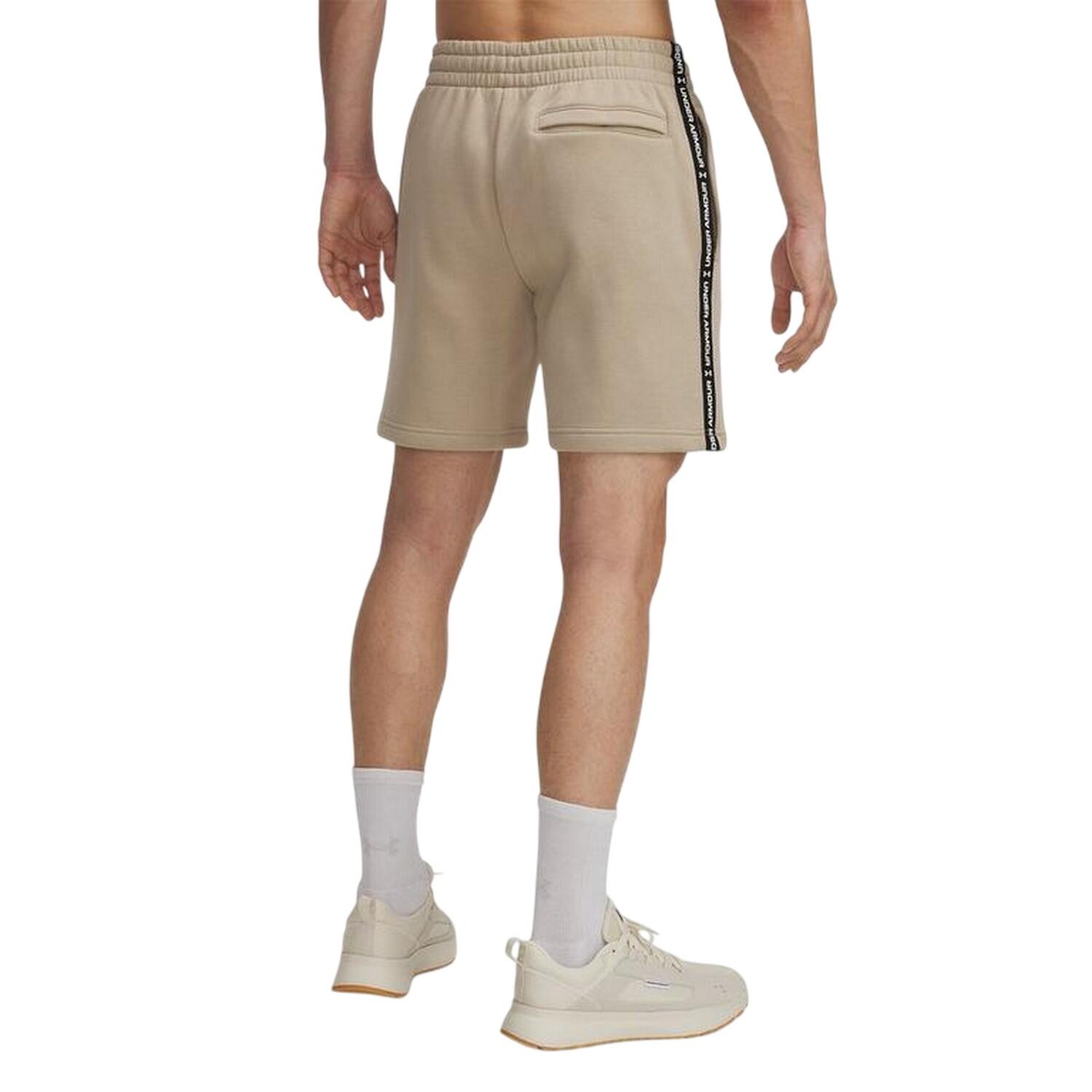 Spodenki Męskie Sportowe Under Armour Na Co Dzień Fleece Short Taping 2/4