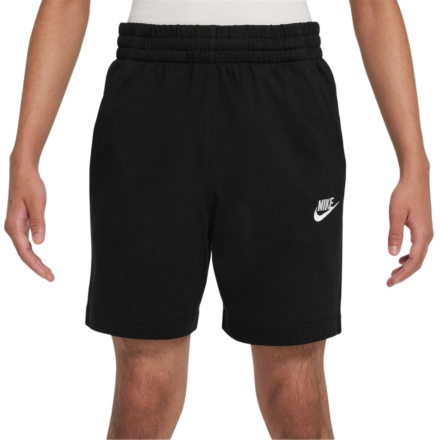 JerseyShorts für Jungen Schwarz/Weiß 2/4