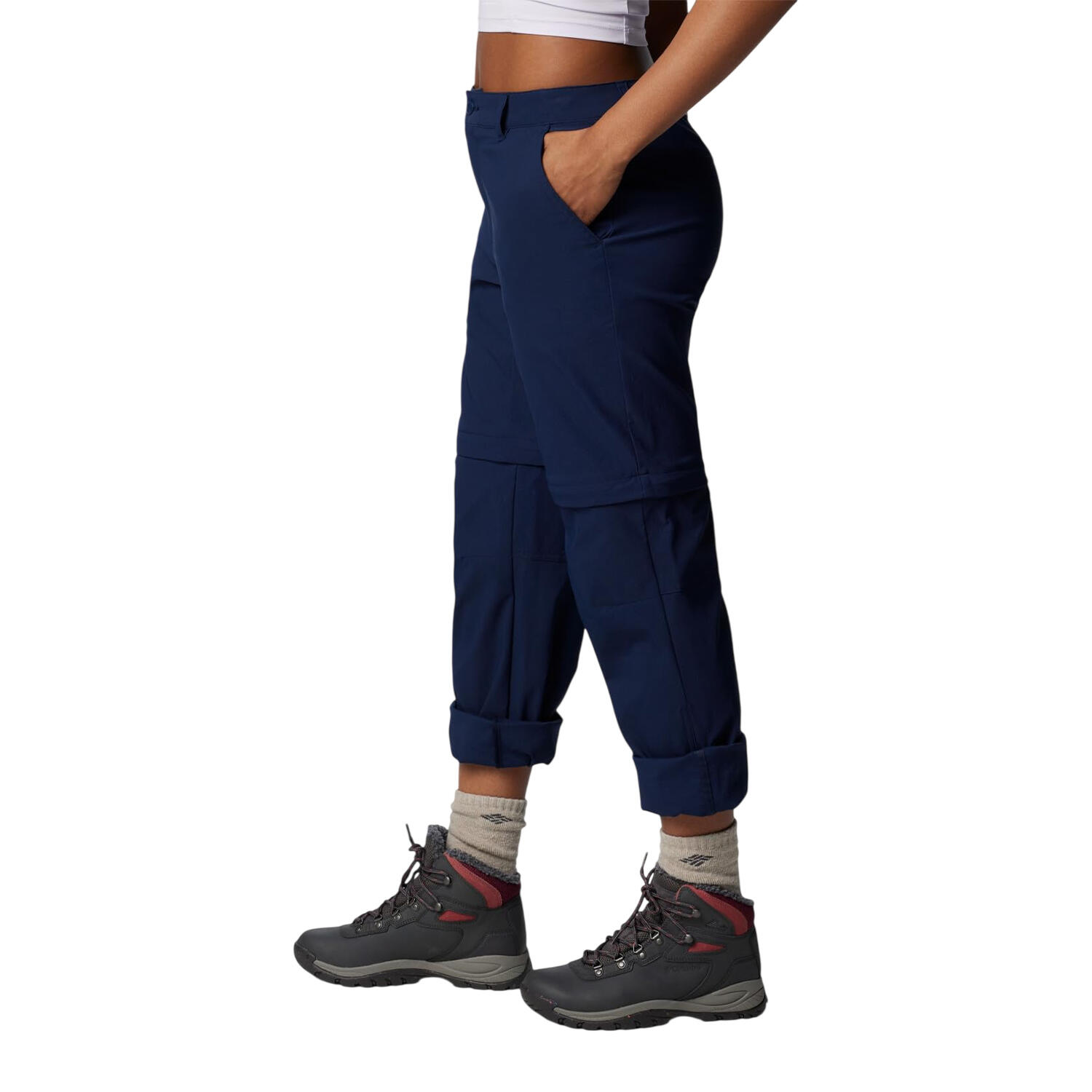 Spodnie z odpinanymi nogawkami damskie Columbia Leslie Falls Convertible Pant 3/6
