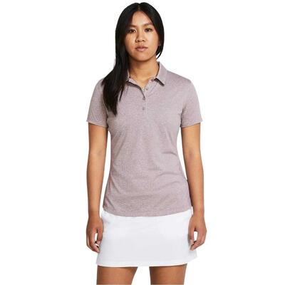 Playoffpoloshirt met korte mouwen voor dames (grijs)
