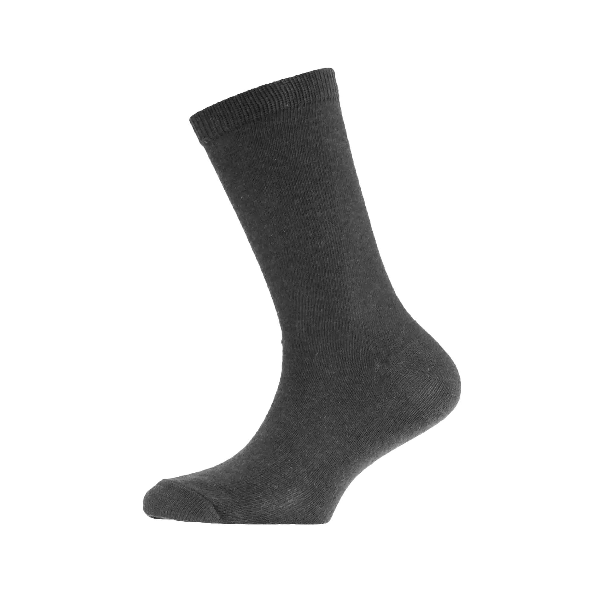 Schulsocken unifarben (3er Pack) Kinder Grau 2/2