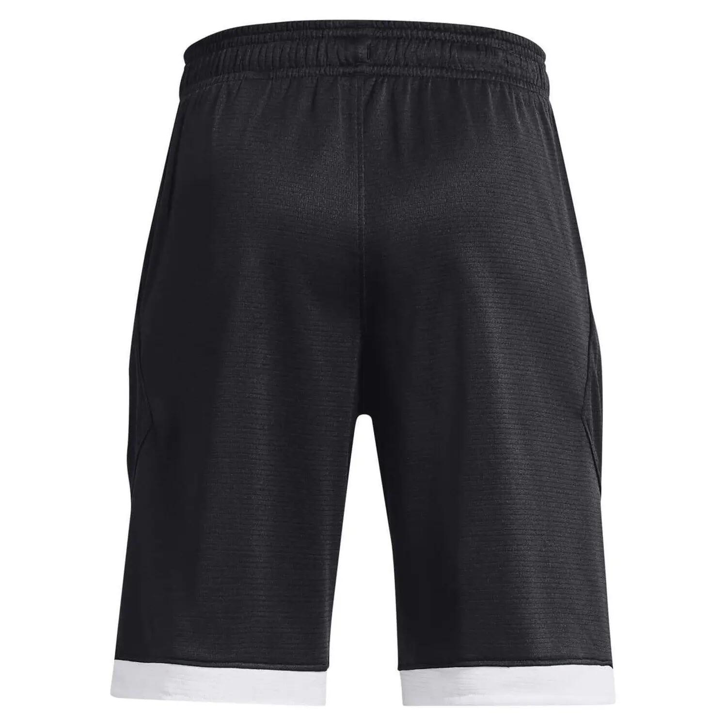 Pantaloncini Da Basket Schizzo Ragazzi Under Armour Curry Nero 2/3