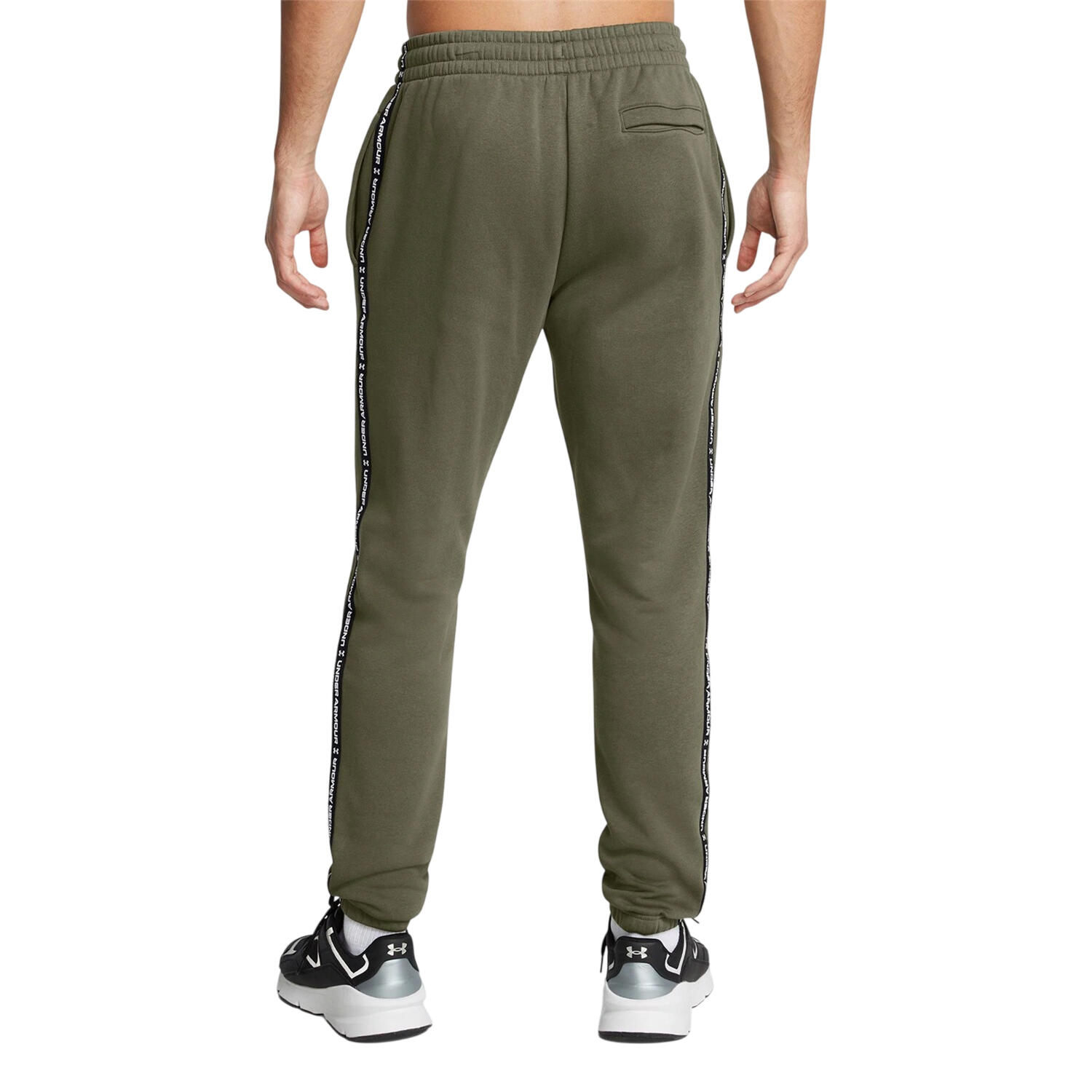 Pantaloni Da Jogging Pile Conico Uomo Under Armour Icon Verde Marino OD 2/5