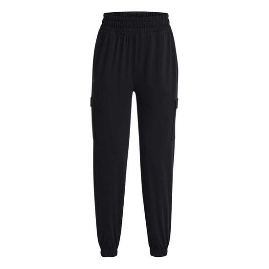 Pantalon De Jogging Motif/style Cargo Femme (Noir)