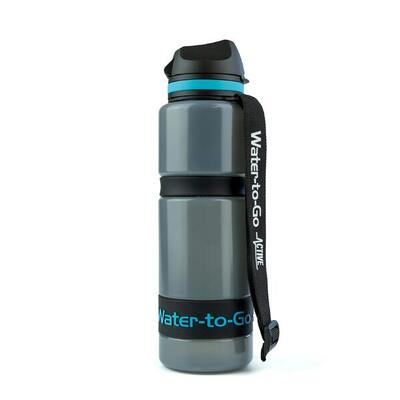 Waterfles met filter 0,75 liter – water-to-go active 75 rood