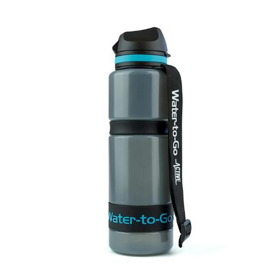 Gourde avec filtre 0,75 L – Water-to-Go Active 75 Bleue