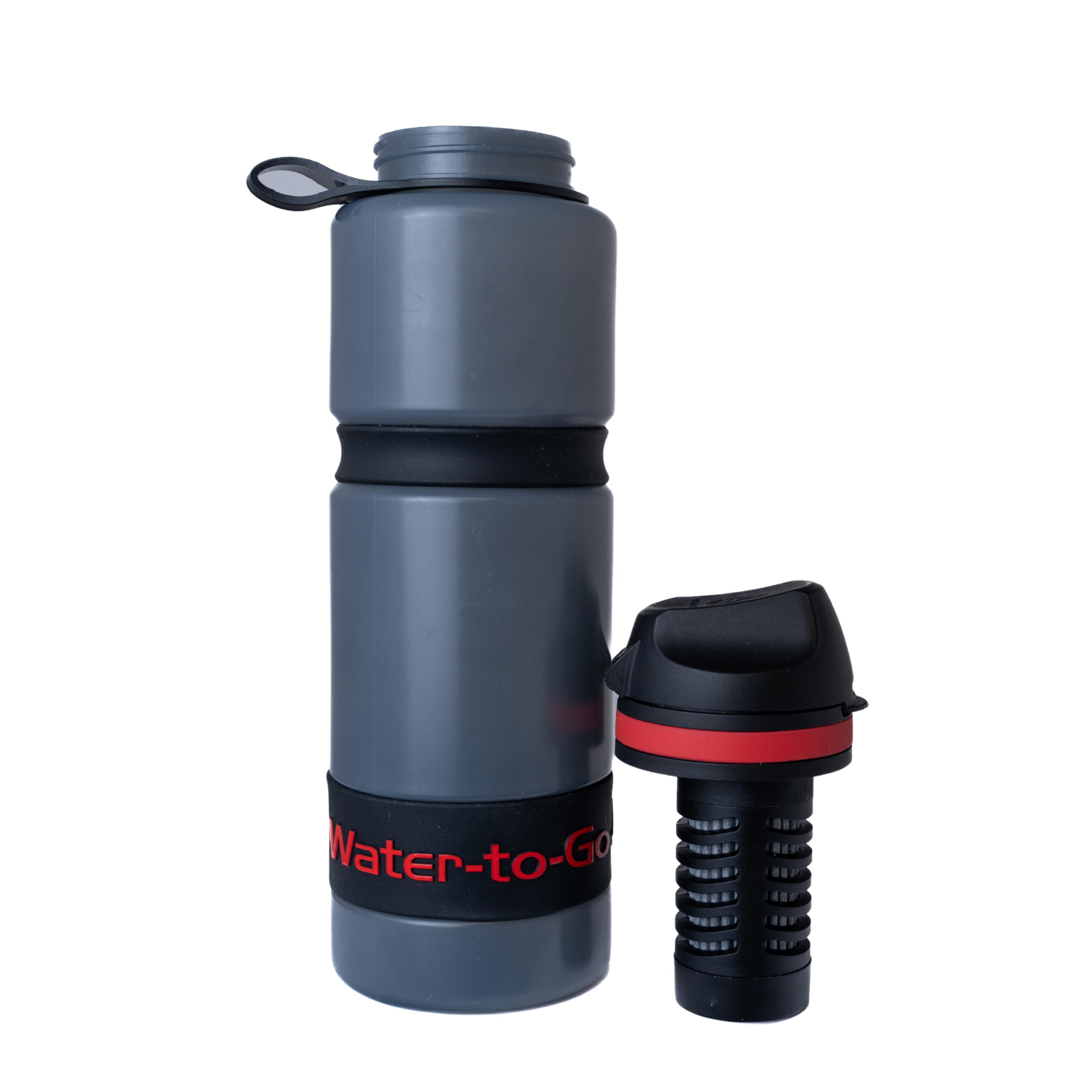 Botella con filtro de 0,75 litros – Water-to-Go Active 75 Roja 2/7