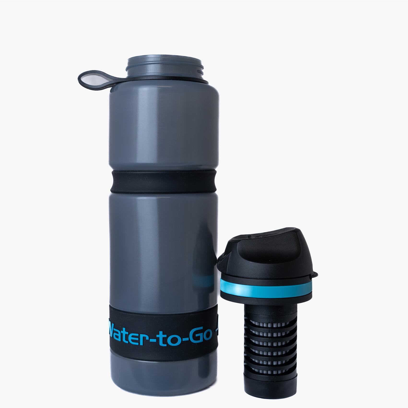 Botella con filtro 0,75 L – Water-to-Go Active 75 Azul 2/7