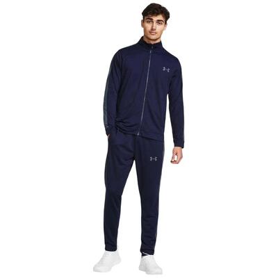Tuta Lavorato A Maglia Set Uomo Under Armour Rival Blu Navy Notte